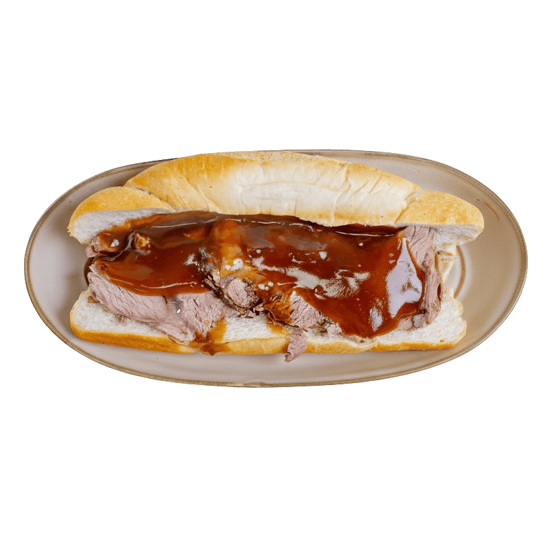 Pork Roll with Gravy