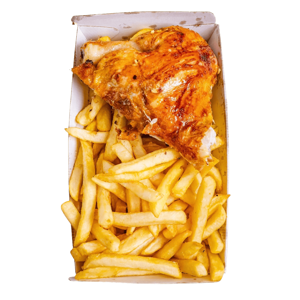 ยผ Chicken & chips