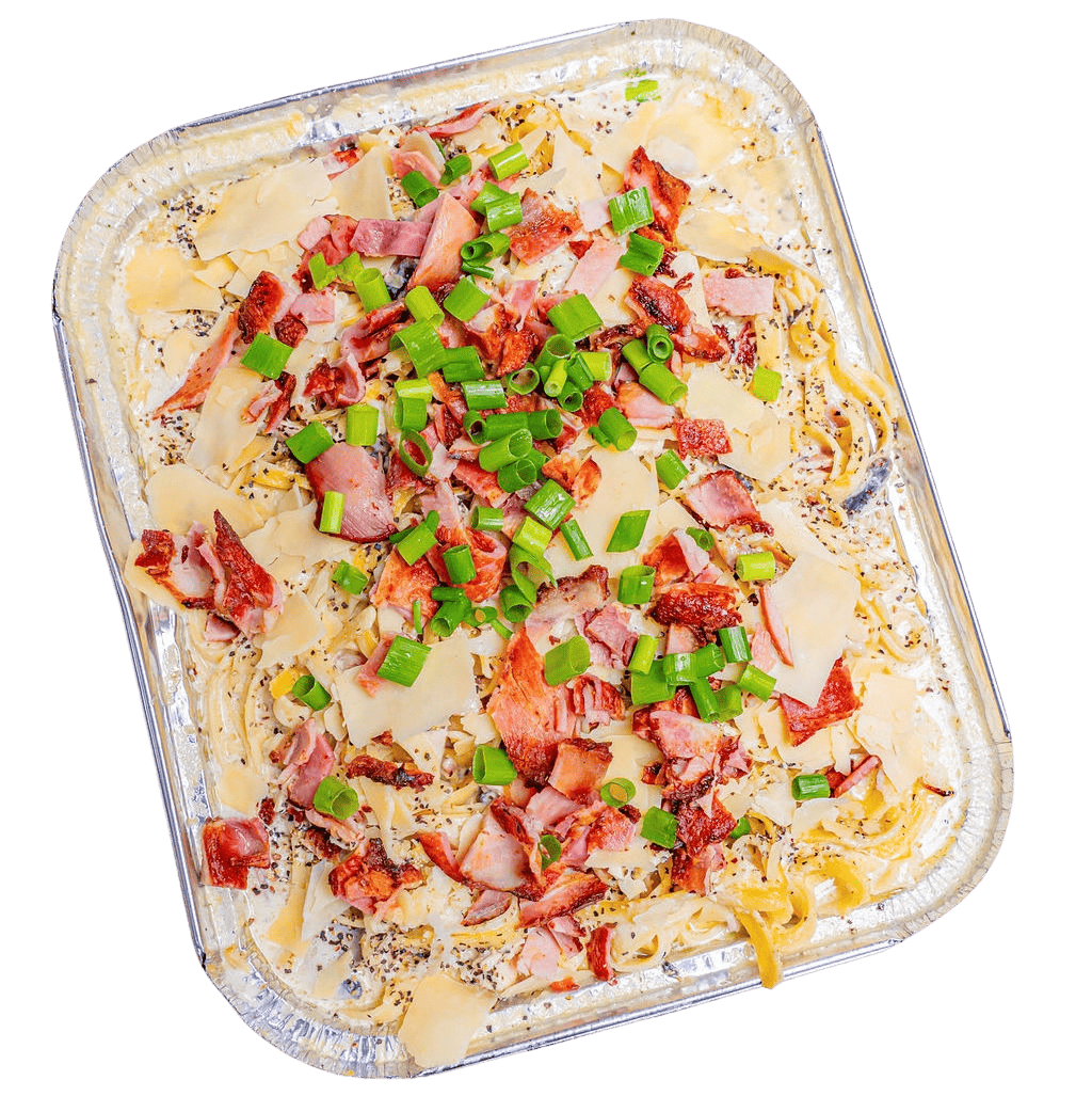 Creamy Chicken Pasta with Bacon & Mushroom